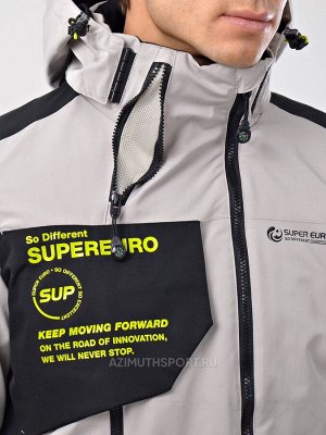 Мужская куртка Super Euro 7802-М09 Серый