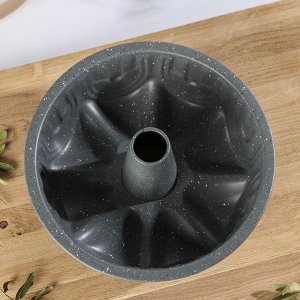 Форма для выпечки «Элин Мрамор. Кекс», 22,5х10 см, антипригарное покрытие, цвет серый