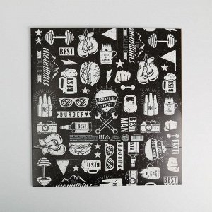 Коробка подарочная складная, упаковка, «Мужская», 31 х 24.5 х 8 см