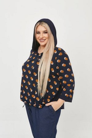 Футболка Цвет:
темно-синий
Состав:
95%Вискоза 5%Эластан
Длина изделия:
76 см
Размер модели:
54
Рост модели:
174 см
Стильная футболка из комбинированного вискозного трикотажа. Перед, кокетка спинки и р