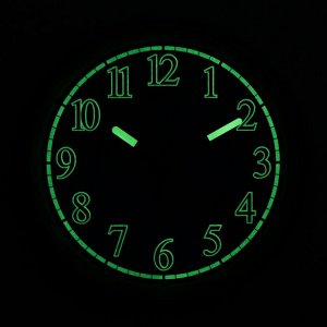 Часы настенные, серия: Классика, "Илони", плавный ход, d=30 см, флуоресцентные