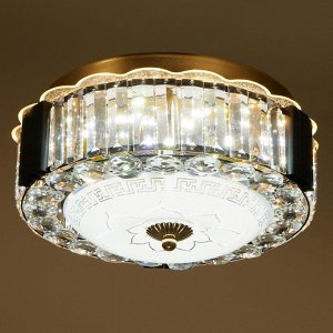 Люстра 1400/1 LED 30Вт 3000-6000К черный 30х30х10 см