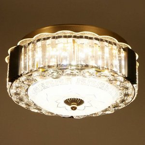 Люстра 1400/1 LED 30Вт 3000-6000К черный 30х30х10 см