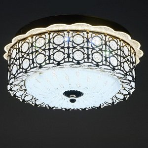 Люстра 1401/1 LED 30Вт 3000-6000К золото 30х30х11 см