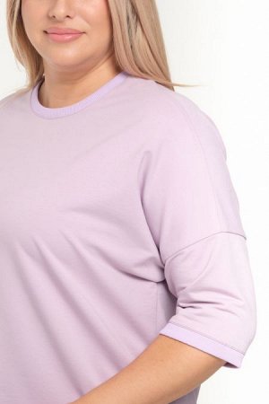 Футболка Цвет:
сиреневый
Состав:
95%Хлопок 5%Эластан
Длина изделия:
75 см
Размер модели:
54
Рост модели:
174 см
Комфортная футболка свободного силуэта из однотонного вискозного трикотажа. Круглый выре