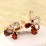 Серьги позолота  H01-10128
