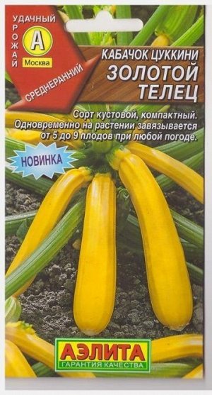 Кабачок Золотой телец цуккини (Код: 76259)