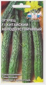 Огурец Китайский Холодоустойчивый F1 (Код: 9504)