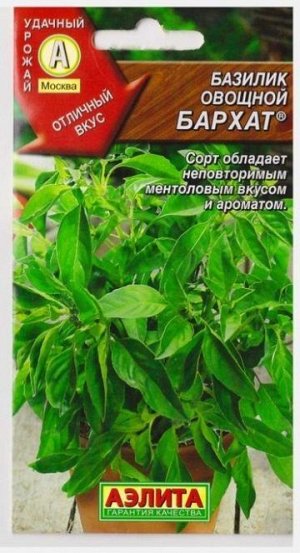 Базилик овощной Бархат (Код: 10873)