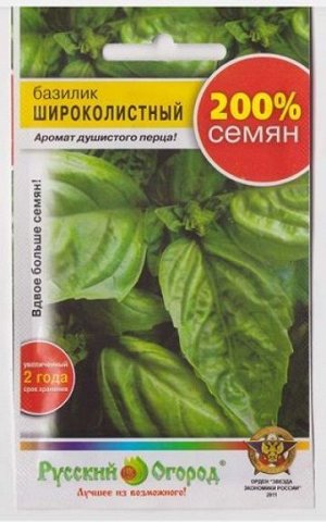 Базилик Широколистный (Код: 13)