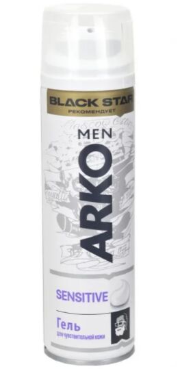 ARKO Арко Гель для бритья для чувствительной кожи &quot;SENSITIVE&quot; 200 мл