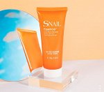 LAIKOU SNAIL ESSENCE+ Пенка для лица с улиточной эссенцией, 100 г
