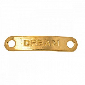 Кулон Dream MAGIC 4 HOBBY арт.MH.0211106-1 цв.золото 35х8х2мм уп.10шт