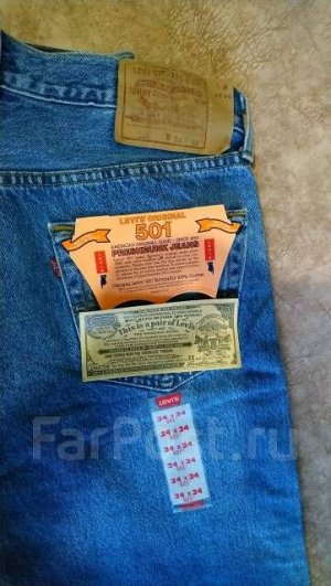 Джинсы Levi Strauss 501. Новые