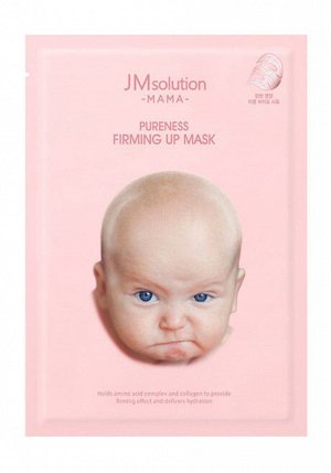 JM Solution Омолаживающая гипоаллергенная тканевая маска для лица  MAMA Pureness Firming Up  Mas