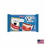 Pop-Tarts Frosted Strawberry 96g - Тосты Поп-Тартс с клубникой. 2шт