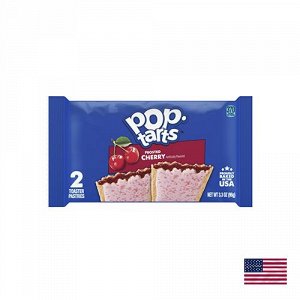 Pop-Tarts Frosted Cherry 96g - Тосты Поп-Тартс с вишней 2шт