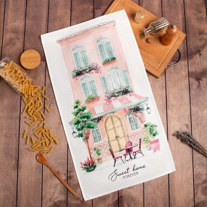Полотенце "Этель" Sweet home 40х73 см, 100% хлопок, саржа 190р/м2
