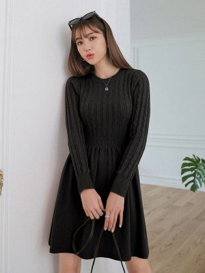 DAZY Платье-свитер вязаный