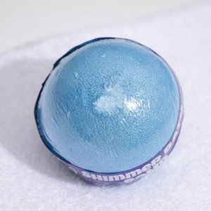 Бомбочка для ванн с шиммером Blue, синий, 160 г