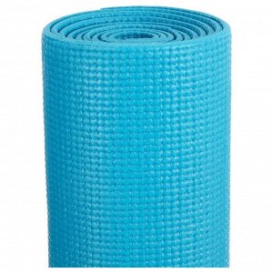 Коврик для йоги 173 х 61 х 0,3 см, цвет синий