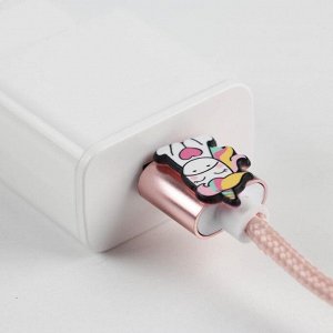 Провод Micro USB в колбе "Unicorn power", 1м