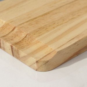 Сковорода на деревянной подставке «Дижон. Прямоугольник», 25,5*12*4 см