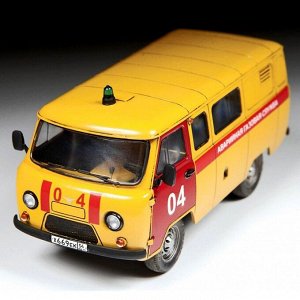 Сборная модель «УАЗ 3909 Аварийная газовая служба»