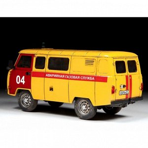 Сборная модель «УАЗ 3909 Аварийная газовая служба»