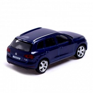 Машина металлическая VOLKSWAGEN TOUAREG, 1:43, цвет синий