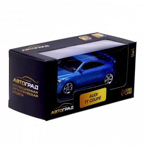 Машина металлическая AUDI TT COUPE, 1:43, цвет синий