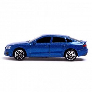 Машина металлическая AUDI A5, 1:64, цвет синий