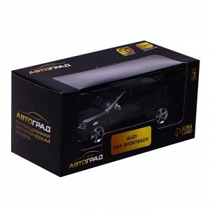 Автоград Машина металлическая AUDI RS3 SPORTBACK, 1:43, цвет чёрный