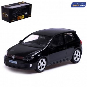 Машина металлическая VOLKSWAGEN GOLF GTI, 1:43, цвет серебро