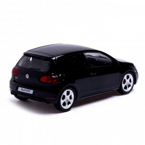 Автоград Машина металлическая VOLKSWAGEN GOLF GTI, 1:43, цвет чёрный