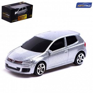 Машина металлическая VOLKSWAGEN GOLF GTI, 1:64, цвет чёрный