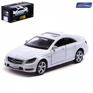 Автоград Машина металлическая MERCEDES-BENZ CLS63 AMG, 1:32, инерция, цвет белый