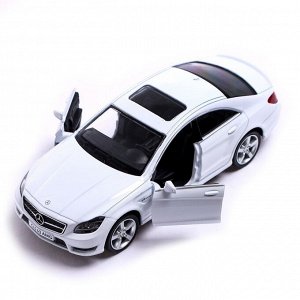 Автоград Машина металлическая MERCEDES-BENZ CLS63 AMG, 1:32, инерция, цвет белый