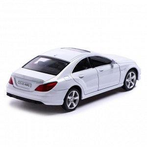 Автоград Машина металлическая MERCEDES-BENZ CLS63 AMG, 1:32, инерция, цвет белый