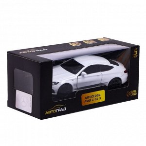 Автоград Машина металлическая MERCEDES-AMG C63 S COUPE, 1:32, открываются двери, инерция, цвет белый