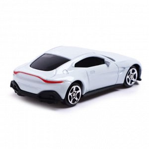 Машина металлическая ASTON MARTIN VANTAGE, 1:64, цвет белый