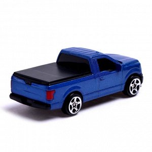 Машина металлическая FORD F-150, 1:64, цвет синий