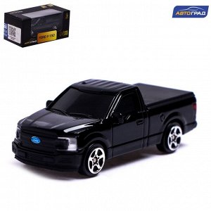 Машина металлическая FORD F-150, 1:64, цвет синий