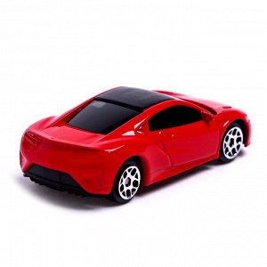 Время игры Машина металлическая HONDA NSX, 1:64, цвет красный