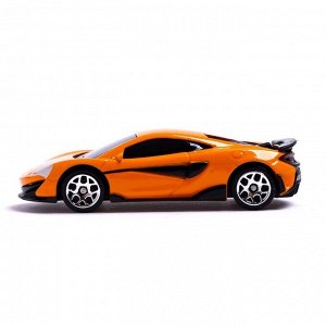 Машина металлическая McLaren 600LT, 1:64, цвет жёлтый