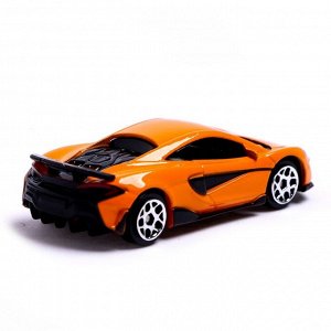 Машина металлическая McLaren 600LT, 1:64, цвет жёлтый