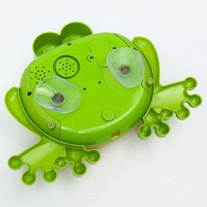 Игрушка для ванны «Лягушка», пузыри, на присоске