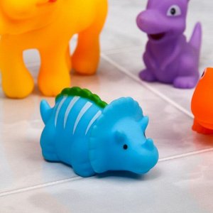 Крошка Я Набор игрушек для игры в ванне «В Зоопарке», 4 шт