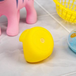 Набор игрушек для игры в ванне «Лошадка и сачок», 4 шт