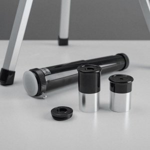 Телескоп настольный, астрономический, увеличение ?150, со штативом, F30070M, бело-чёрный корпус